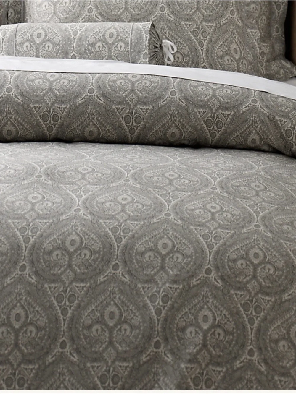 Restoration Hardware Italian Cypress Paisley King Duvet Cover Made in Italy